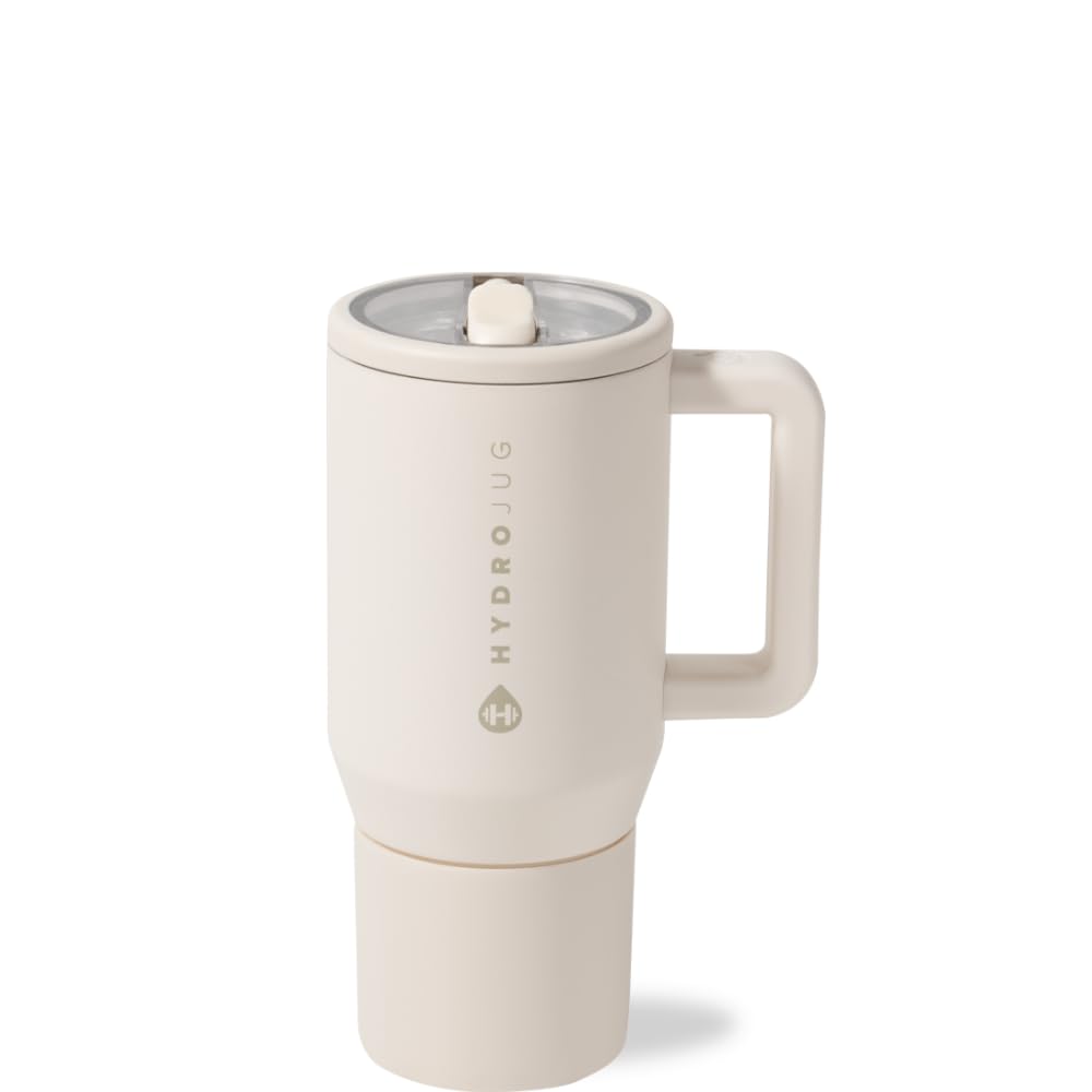 HydroJug Kids - 20 oz Insulated Kids Water Bottle with Flip Straw & Handle | Leak-Proof & Durable | Perfect for School, Sports, Lunch, Travel & Camp, Light Blue