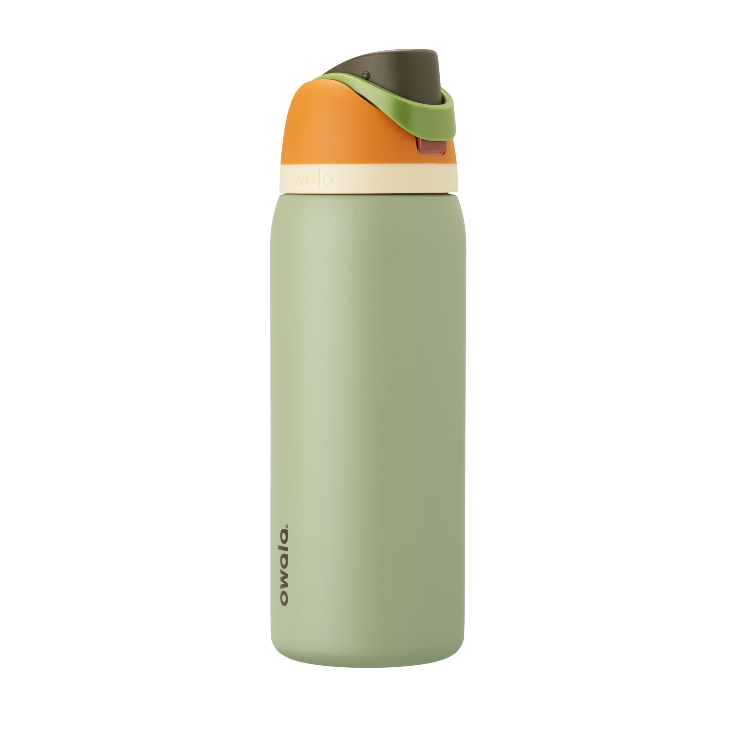 Owala FreeSip Insulated Stainless Steel Water Bottle with Straw for Sports, Travel, and School BPA-Free Sports Water Bottle, 32 oz, Boneyard (Pack of 6)