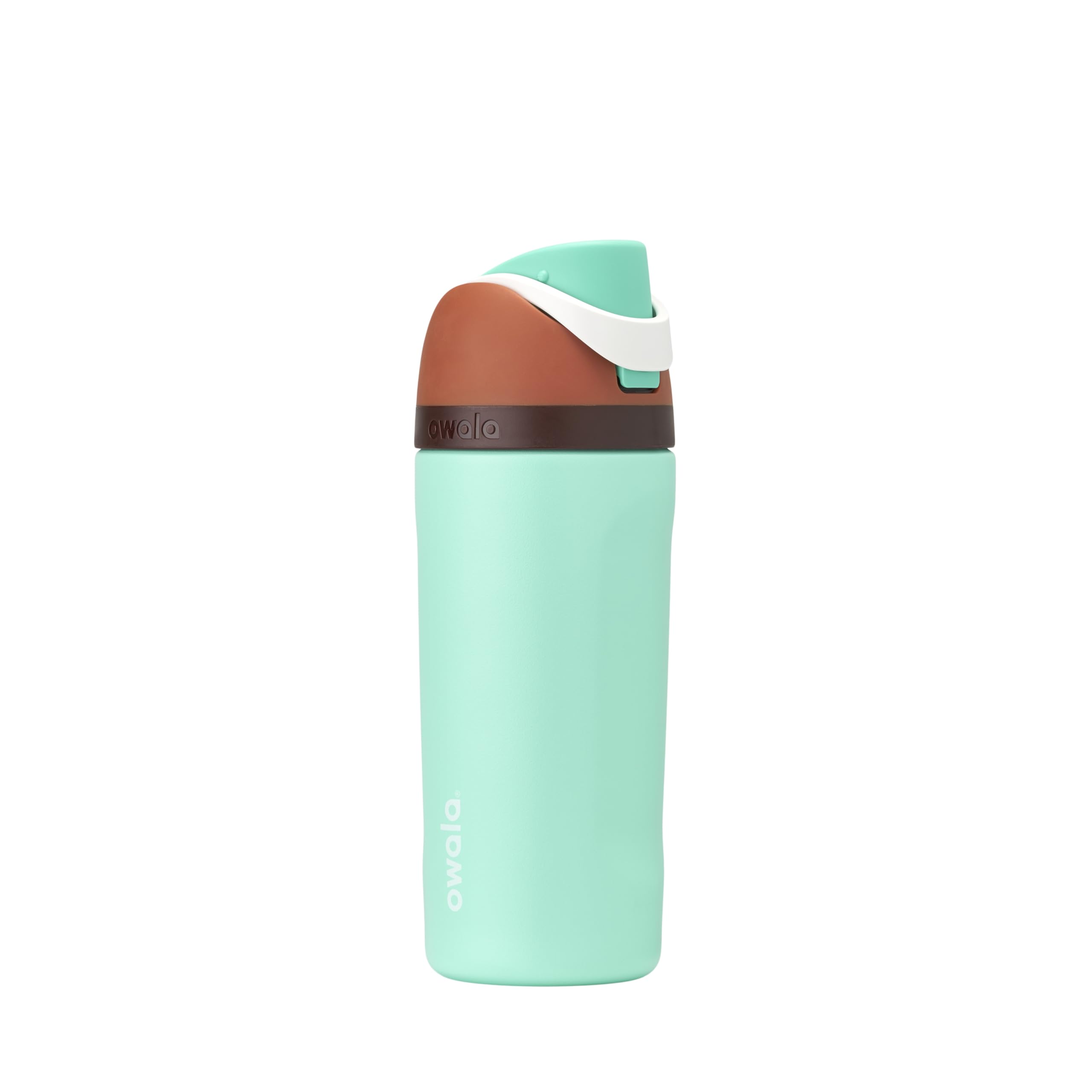 Owala FreeSip Insulated Stainless Steel Water Bottle with Straw for Sports, Travel, and School BPA-Free Sports Water Bottle, 32 oz, Boneyard (Pack of 6)