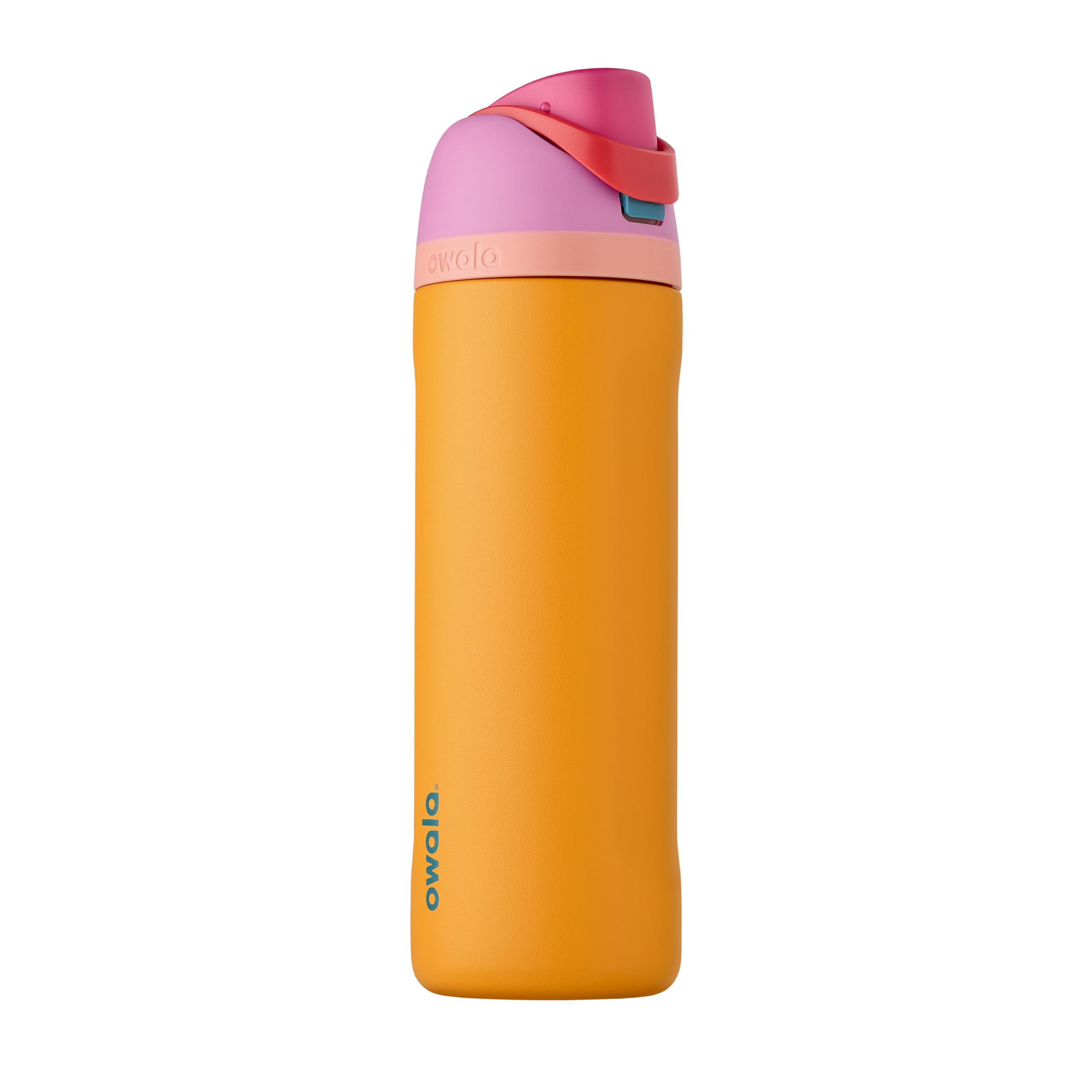 Owala FreeSip Insulated Stainless Steel Water Bottle with Straw for Sports, Travel, and School BPA-Free Sports Water Bottle, 32 oz, Boneyard (Pack of 6)