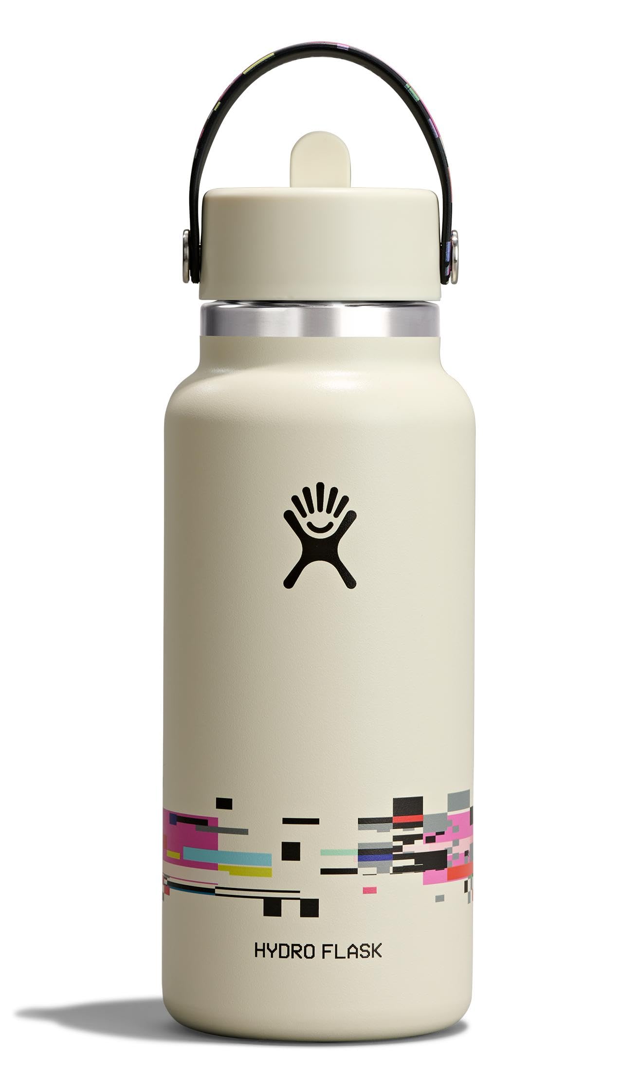 Hydro Flask Water Bottle - Insulated Stainless Steel - Wide Straw Lid, Non Spill, Leakproof in 40 Oz Indigo Blue