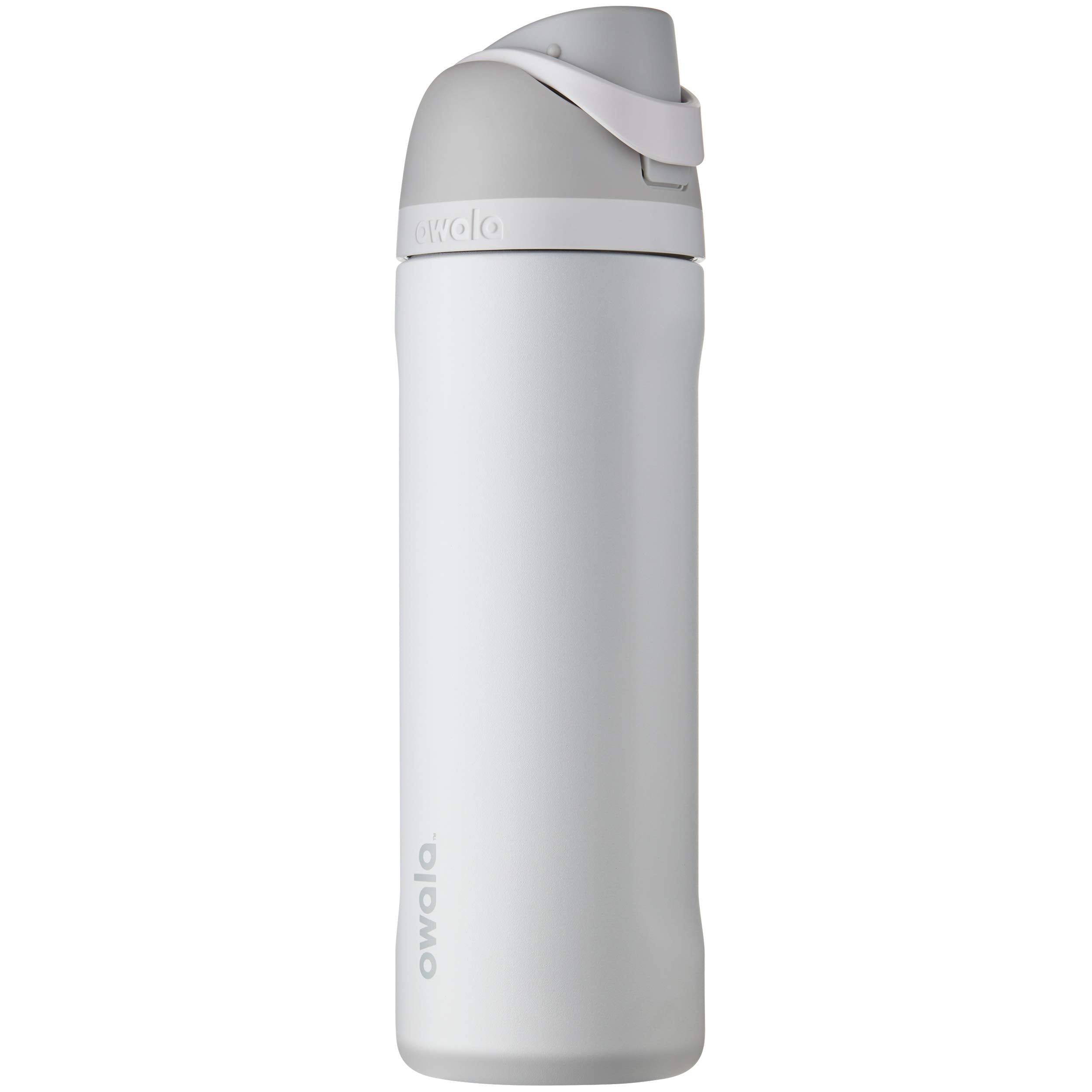 Owala FreeSip Insulated Stainless Steel Water Bottle with Straw for Sports, Travel, and School BPA-Free Sports Water Bottle, 32 oz, Boneyard (Pack of 6)